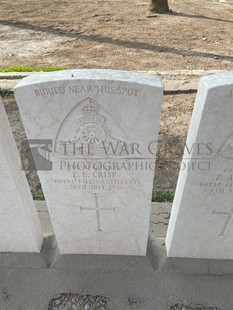 BAGHDAD (NORTH GATE) WAR CEMETERY - CRISP, E E